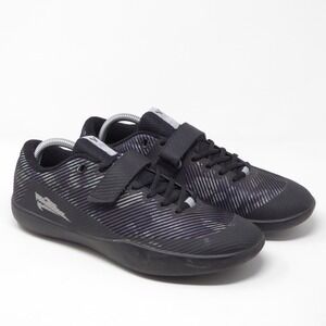 Velaasa Stones Mens Track and Field Throwing Shoes Black Grey Size 10